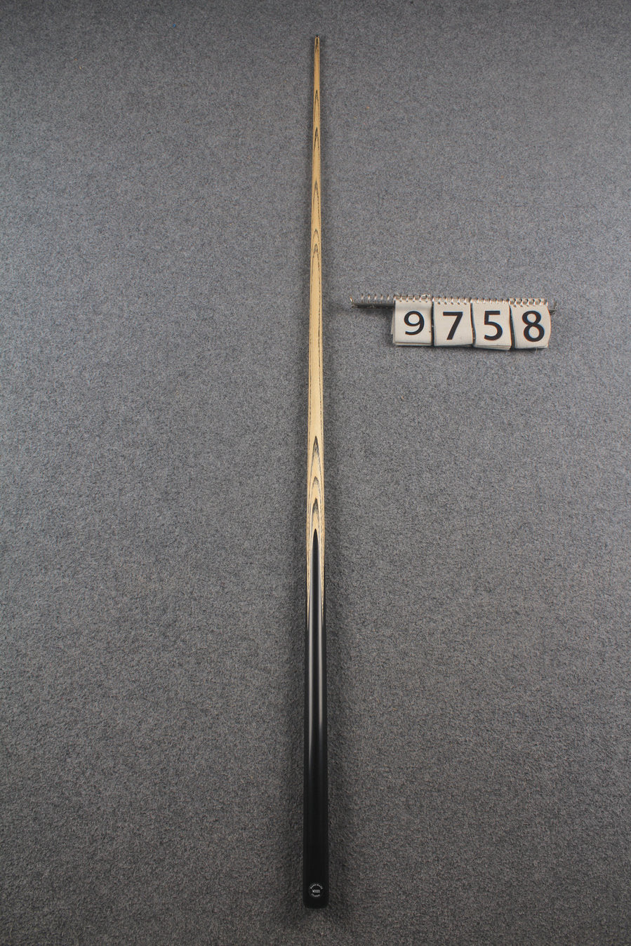 1 piece ash english pool cue # 9758