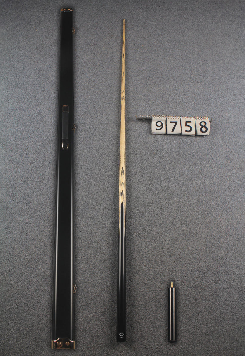 1 piece ash english pool cue # 9758