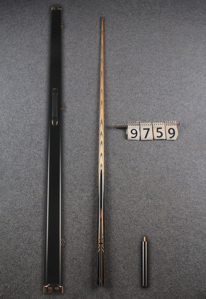 1 piece ash english pool cue # 9759