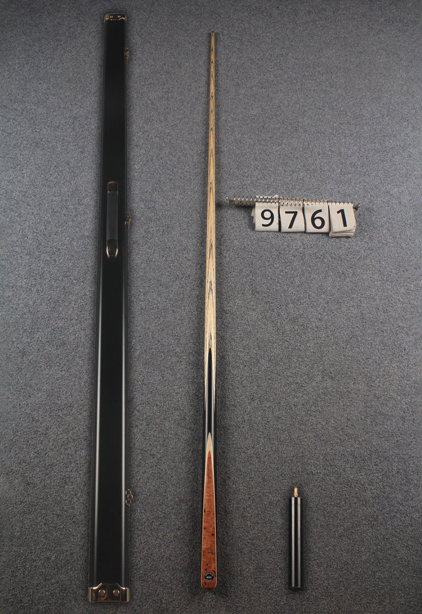1 piece ash english pool cue # 9761