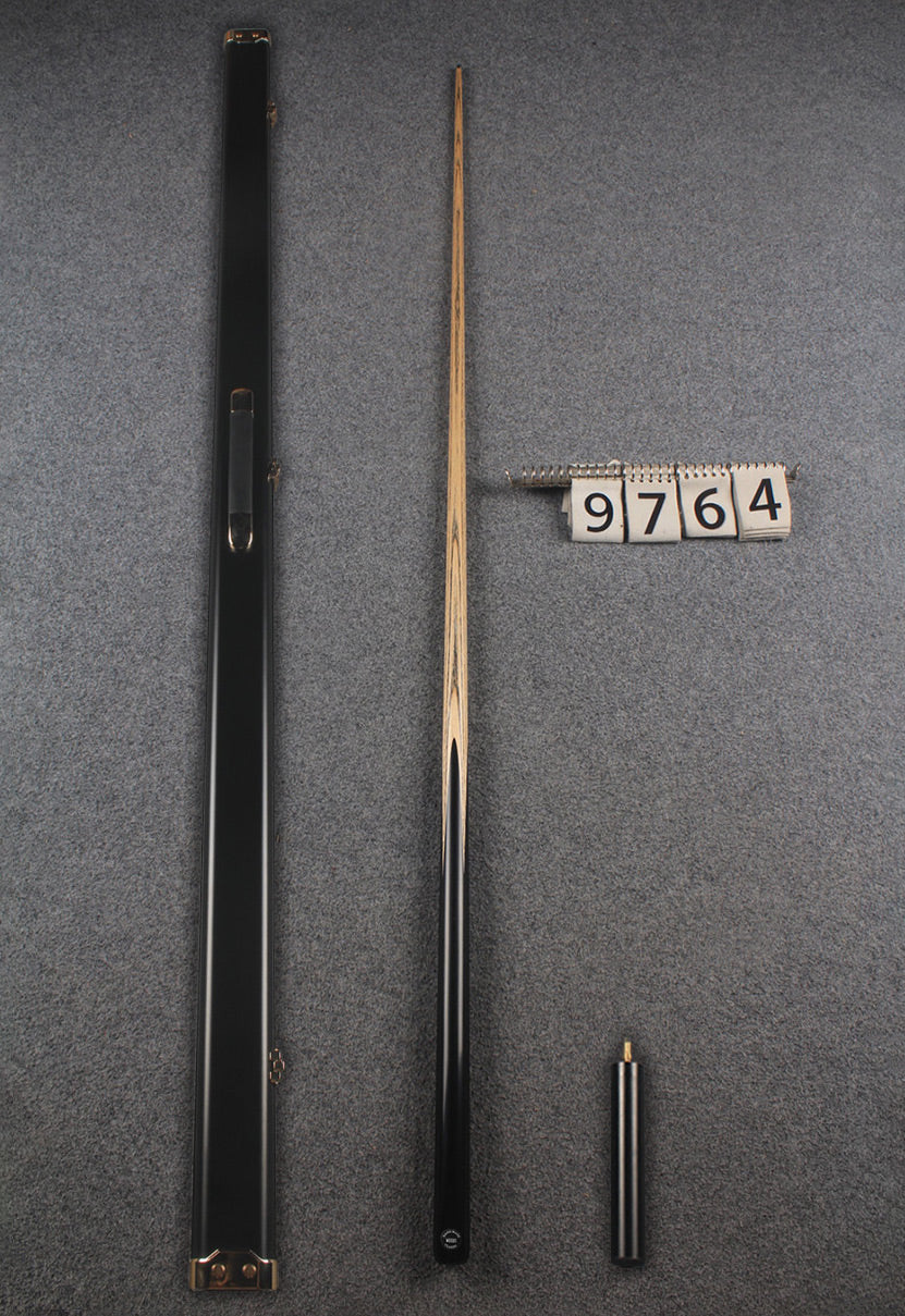 1 piece ash english pool cue # 9764