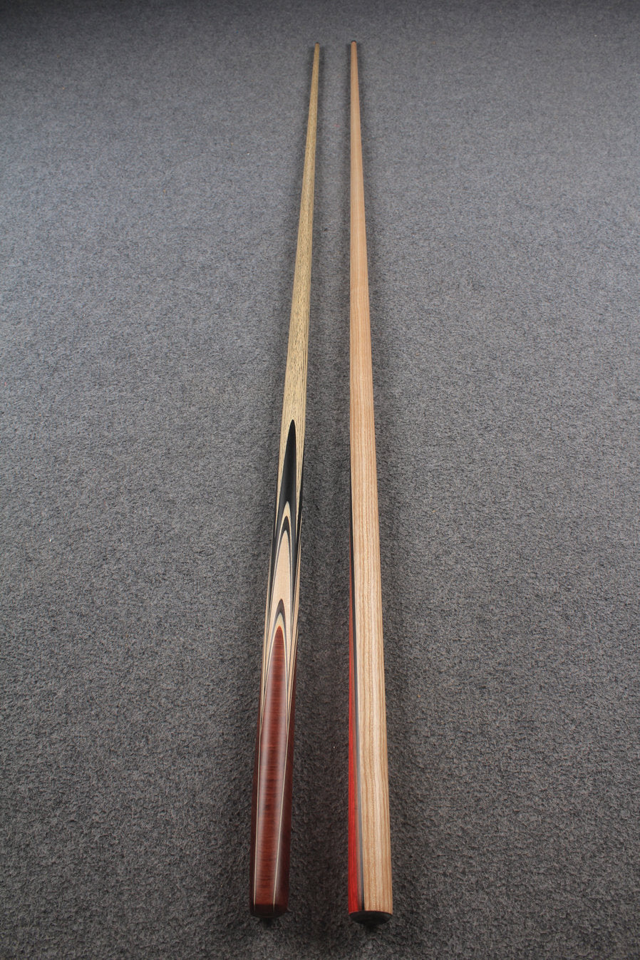 1 piece ASH english pool cue + break cue + case # 9843