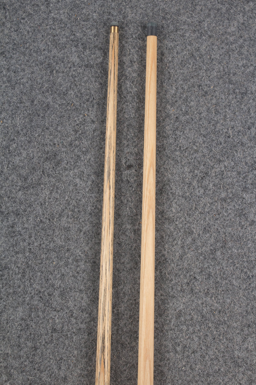 1 piece ASH english pool cue + break cue + case # 9844