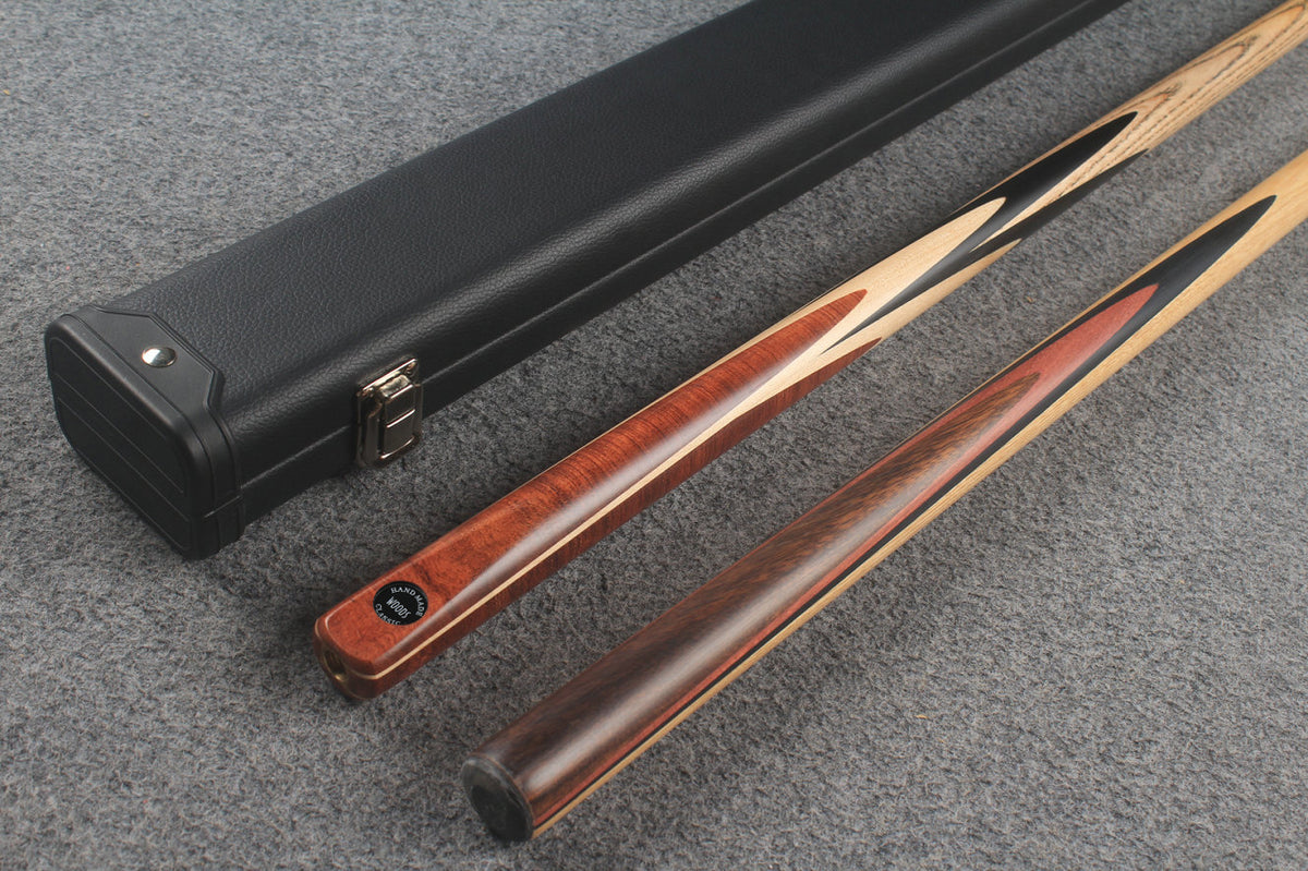 1 piece ASH english pool cue + break cue + case # 9845