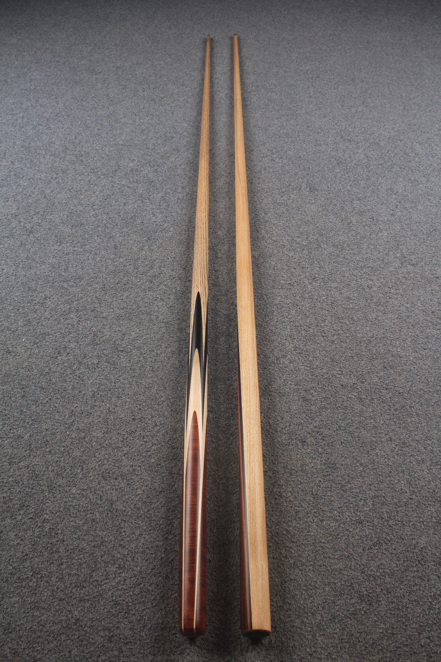 1 piece ASH english pool cue + break cue + case # 9845