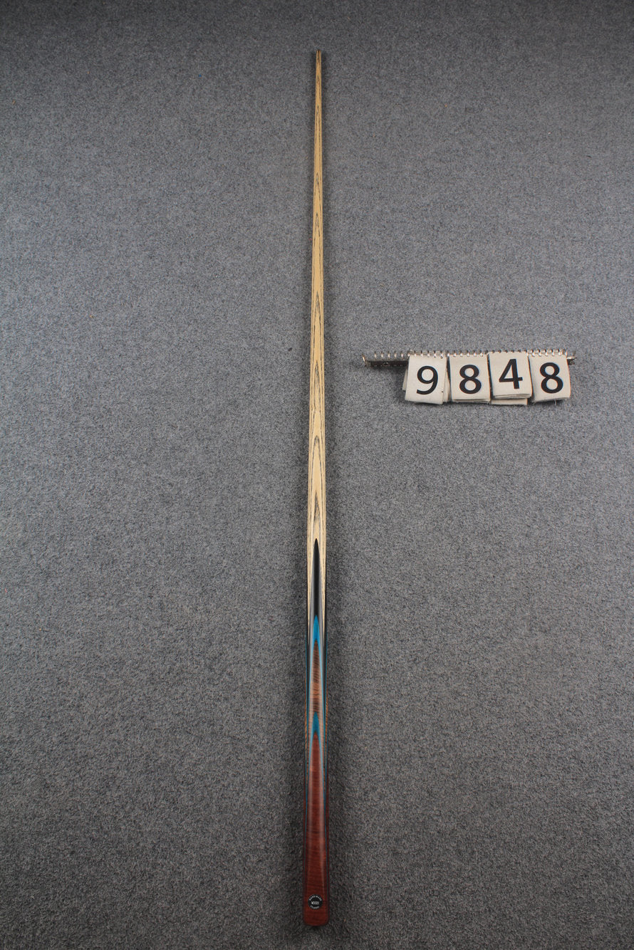 1 piece ash english pool cue # 9848