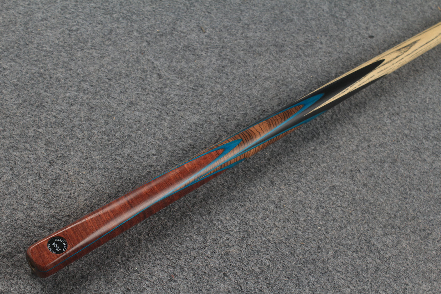 1 piece ash english pool cue # 9848