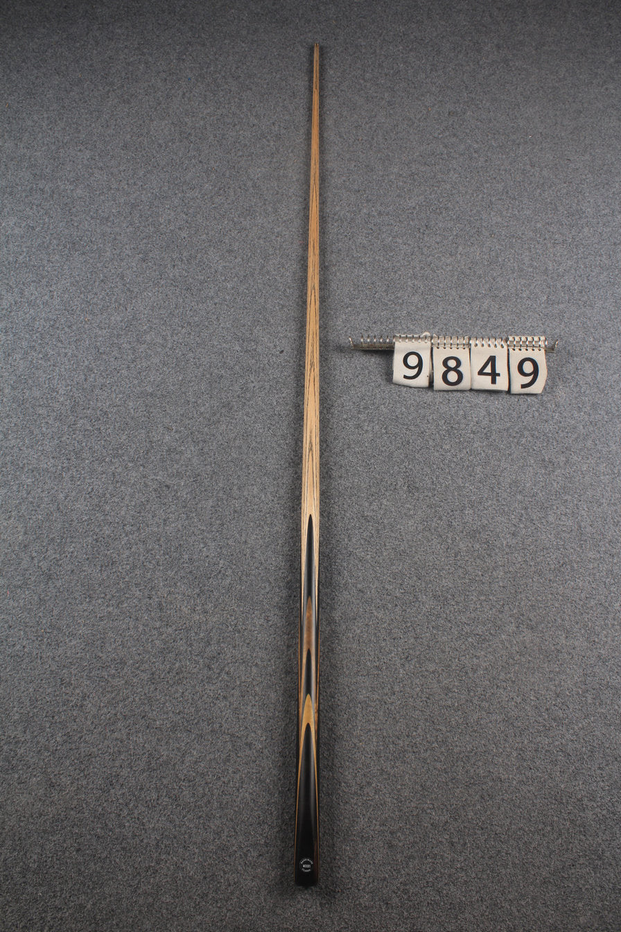 1 piece ash english pool cue # 9849