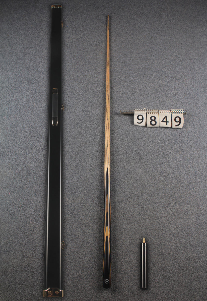 1 piece ash english pool cue # 9849