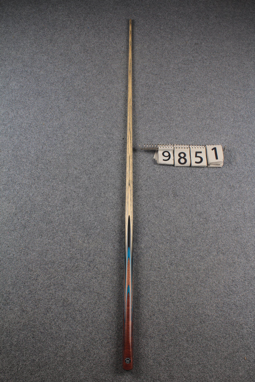 1 piece ash english pool cue # 9851