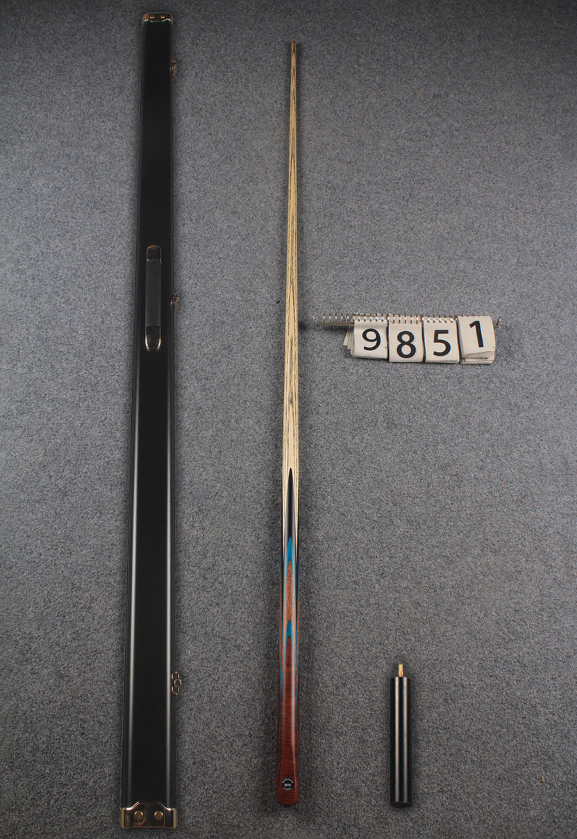 1 piece ash english pool cue # 9851