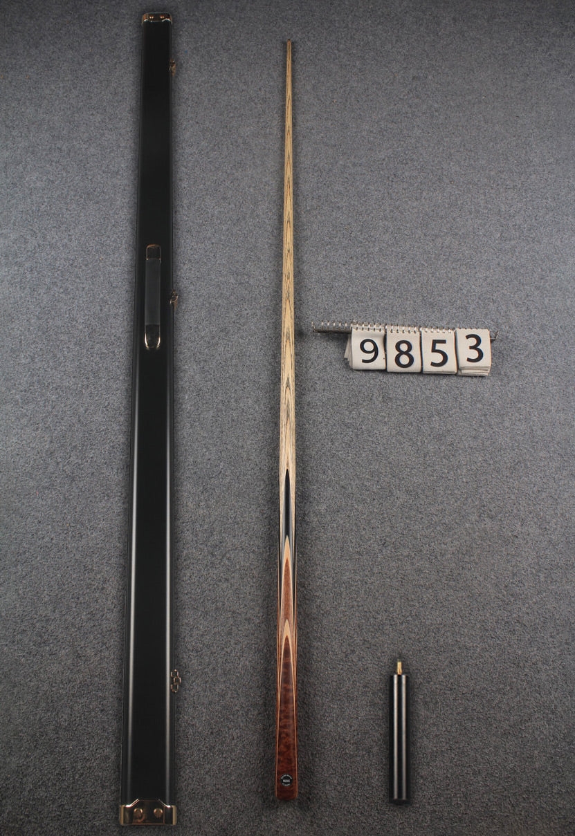 1 piece ash english pool cue # 9853