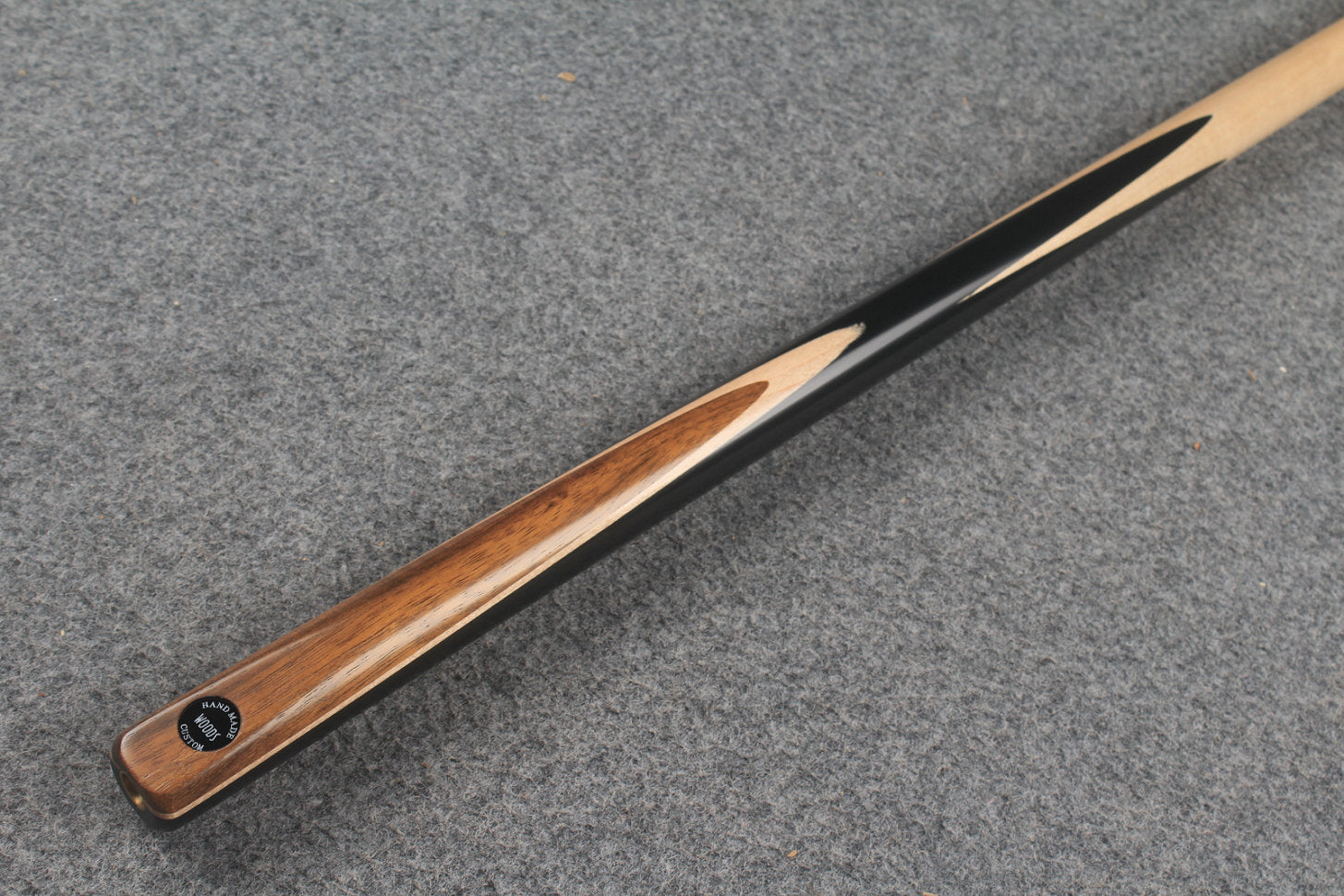 1 piece maple snooker cue #9939 woods custom cue