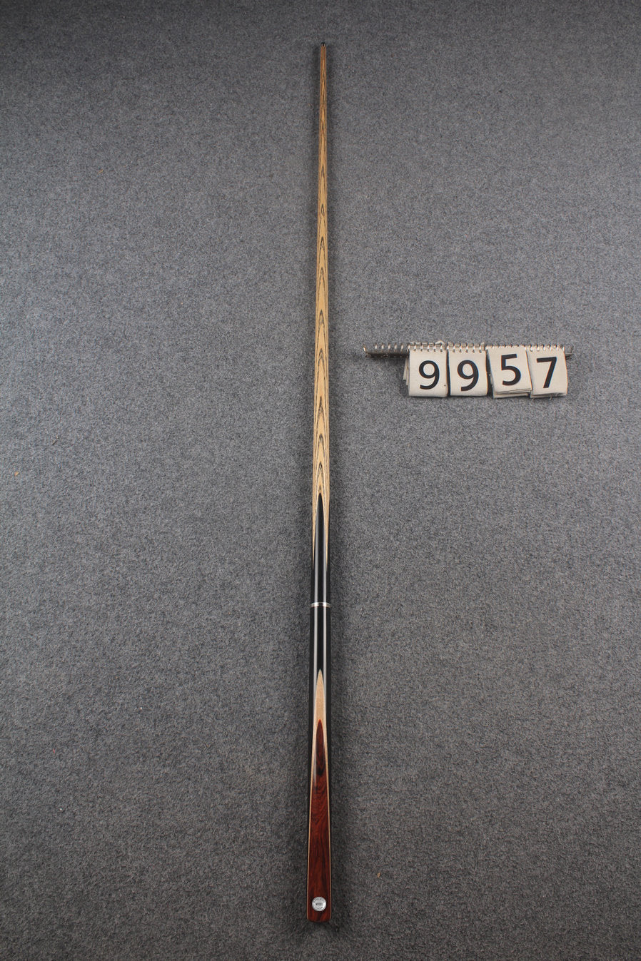 3/4 ash snooker cue #9957  woods custom cue