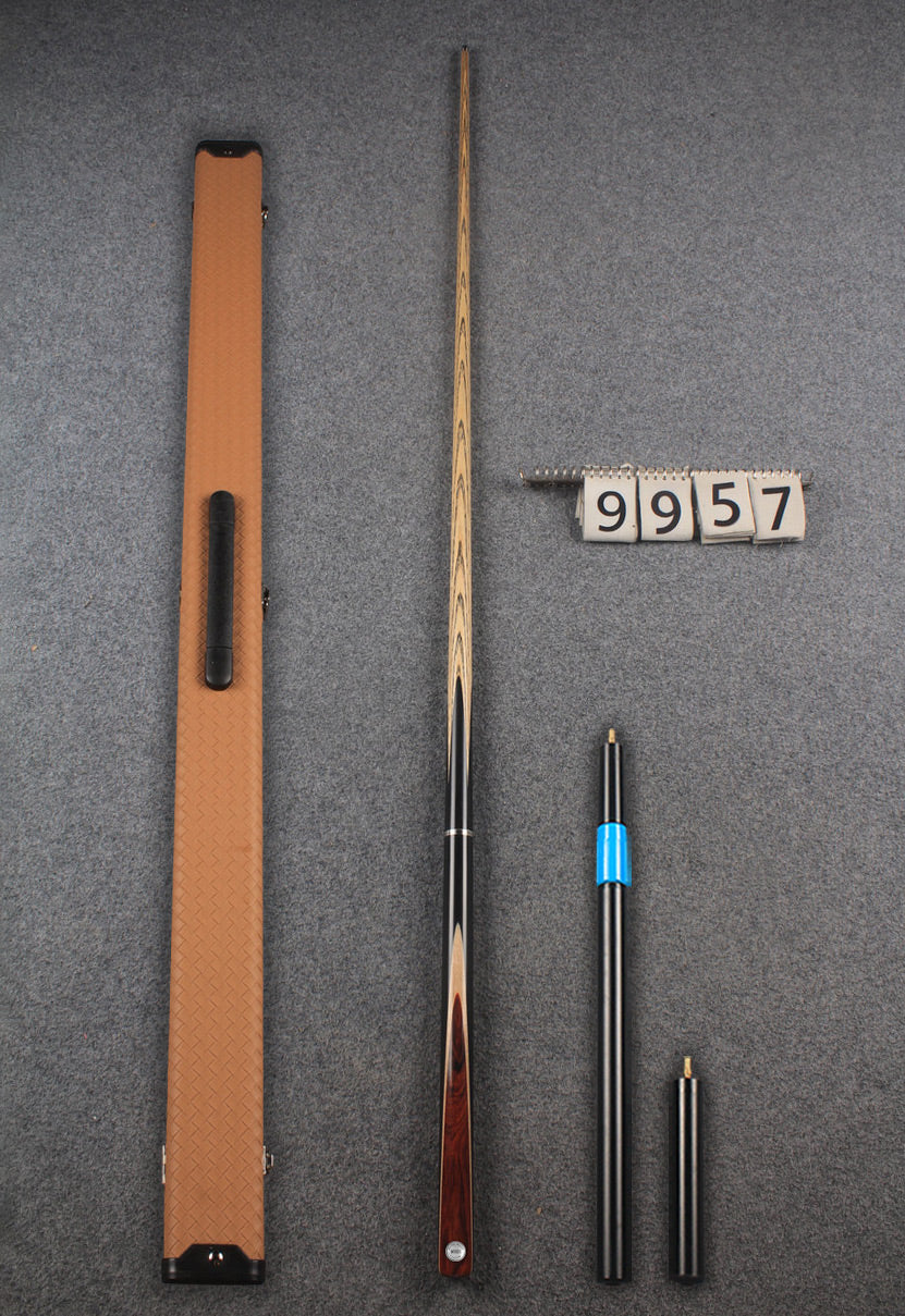 3/4 ash snooker cue #9957  woods custom cue