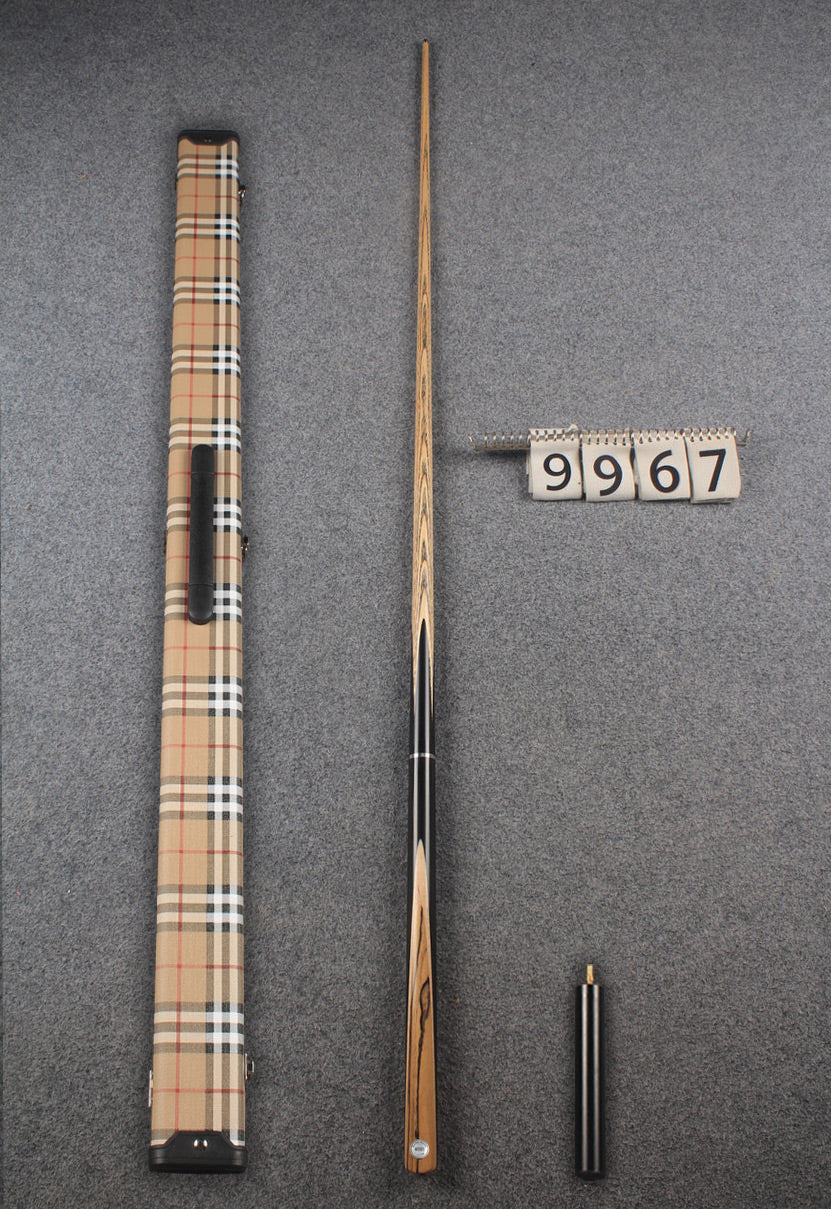 3/4 ash english pool cue #9967 woods custom cue