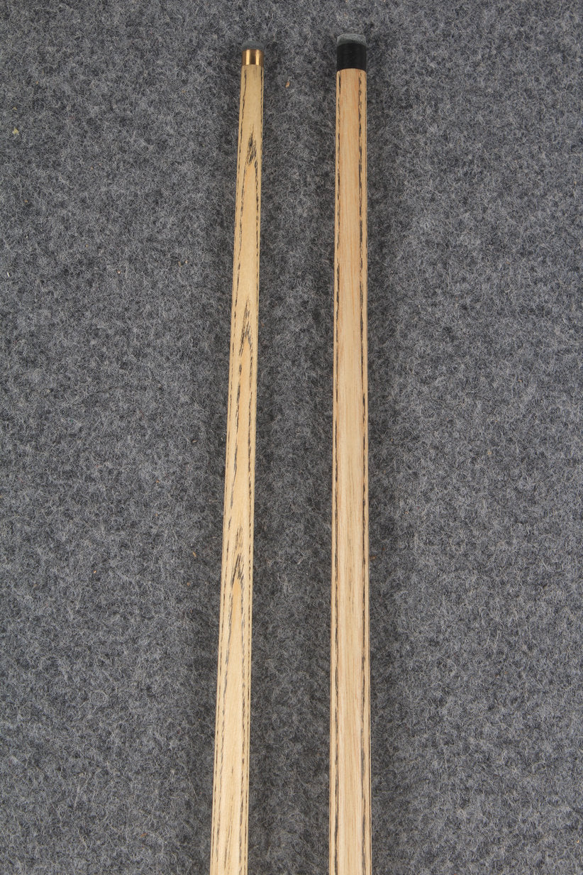 3/4 ASH english pool cue + break cue + case # 9972 WOODS CUES
