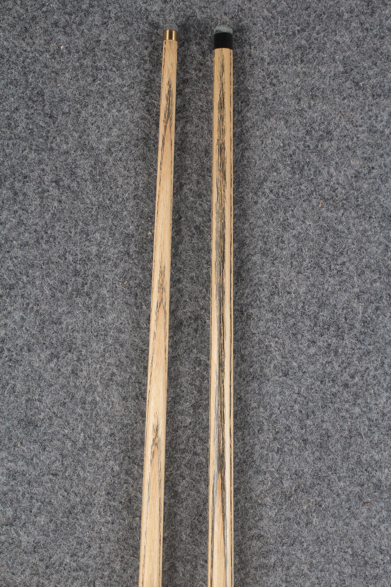 3/4 ASH english pool cue + break cue + case # 9973 WOODS CUES