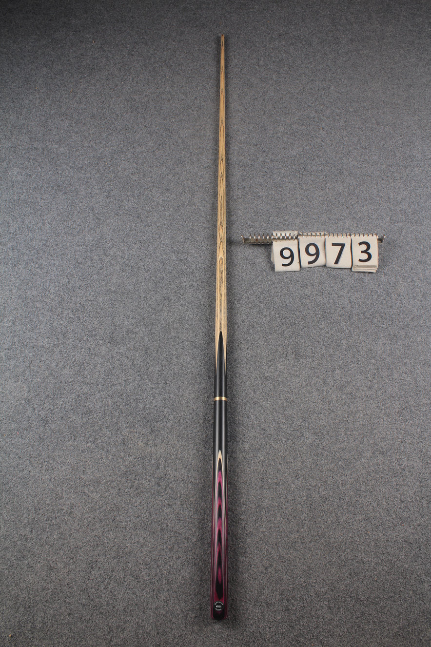3/4 ASH english pool cue + break cue + case # 9973 WOODS CUES