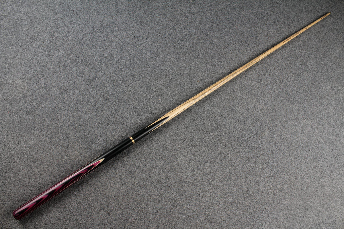 3/4 ASH english pool cue + break cue + case # 9973 WOODS CUES
