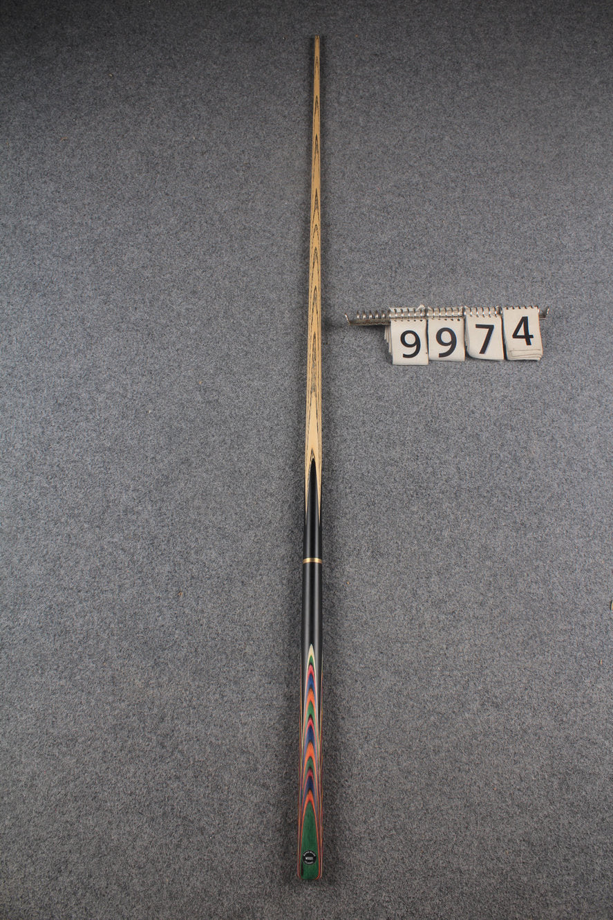 3/4 ASH english pool cue + break cue + case # 9974 WOODS CUES