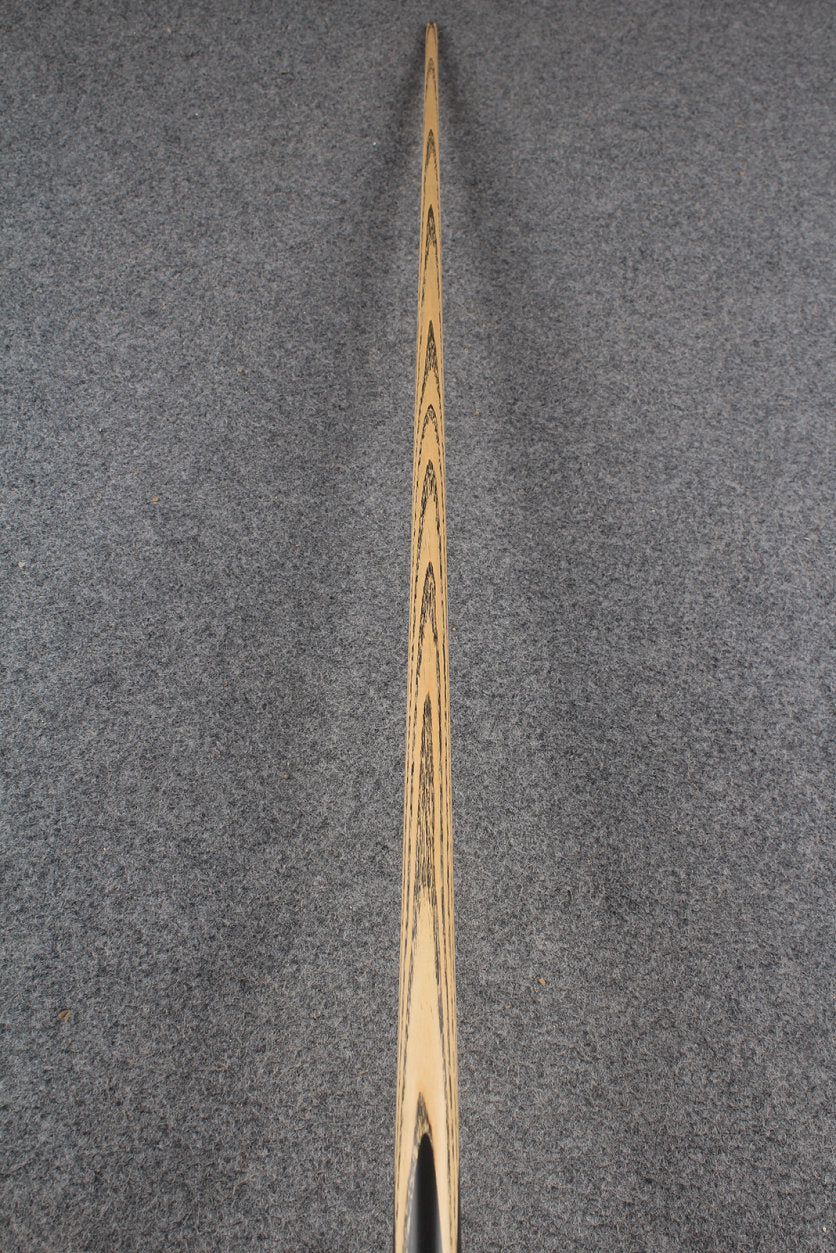 3/4 ASH english pool cue + break cue + case # 9974 WOODS CUES
