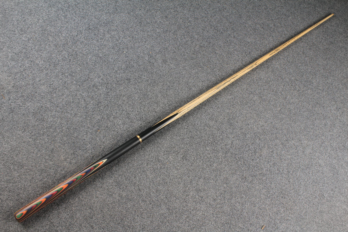 3/4 ASH english pool cue + break cue + case # 9974 WOODS CUES