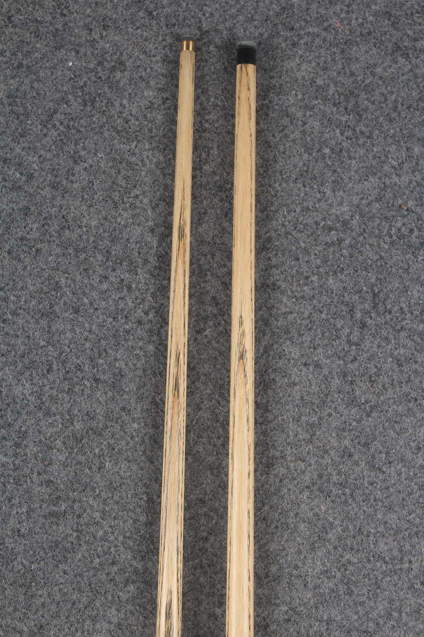 3/4 ASH english pool cue + break cue + case # 9975 WOODS CUES