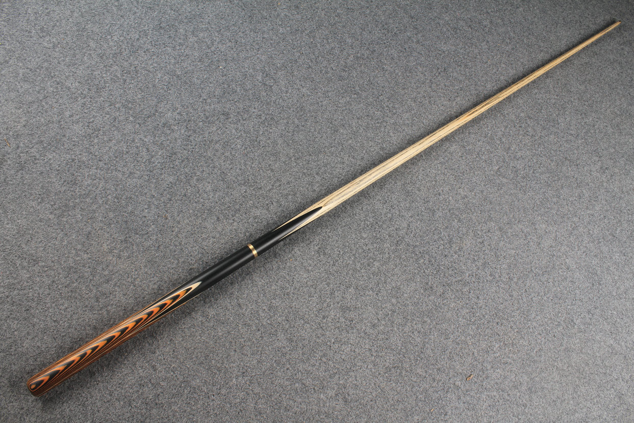3/4 ASH english pool cue + break cue + case # 9975 WOODS CUES