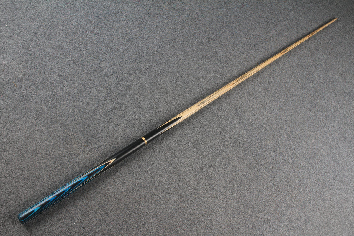 3/4 ASH english pool cue + break cue + case # 9977 WOODS CUES