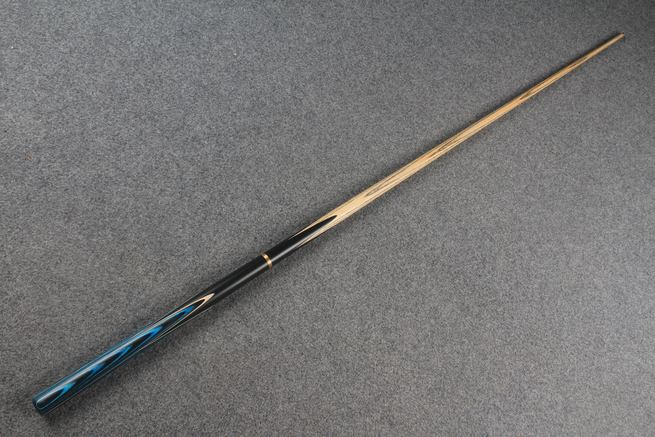 3/4 ASH english pool cue + break cue + case # 9977 WOODS CUES