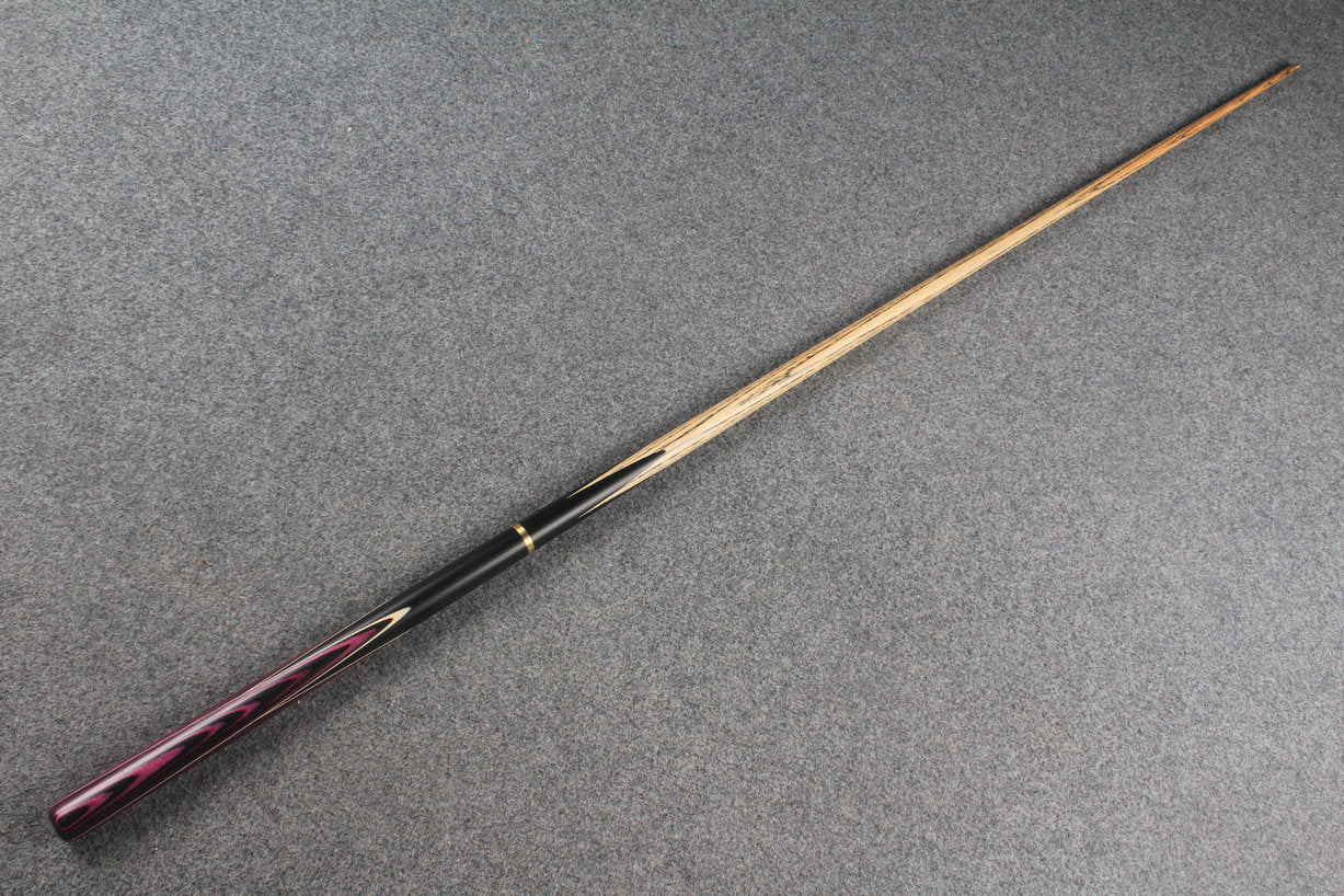 3/4 ASH english pool cue + break cue + case # 9978 WOODS CUES