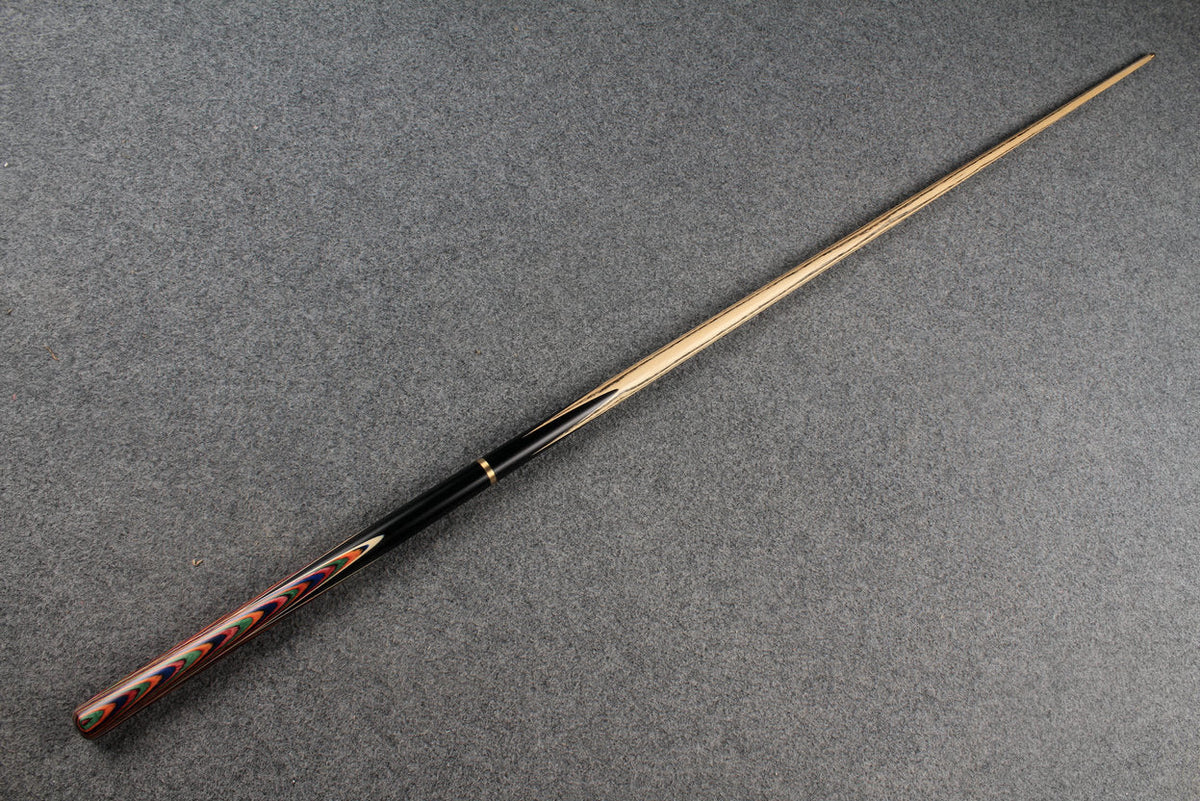 3/4 ASH english pool cue + break cue + case # 9981 WOODS CUES