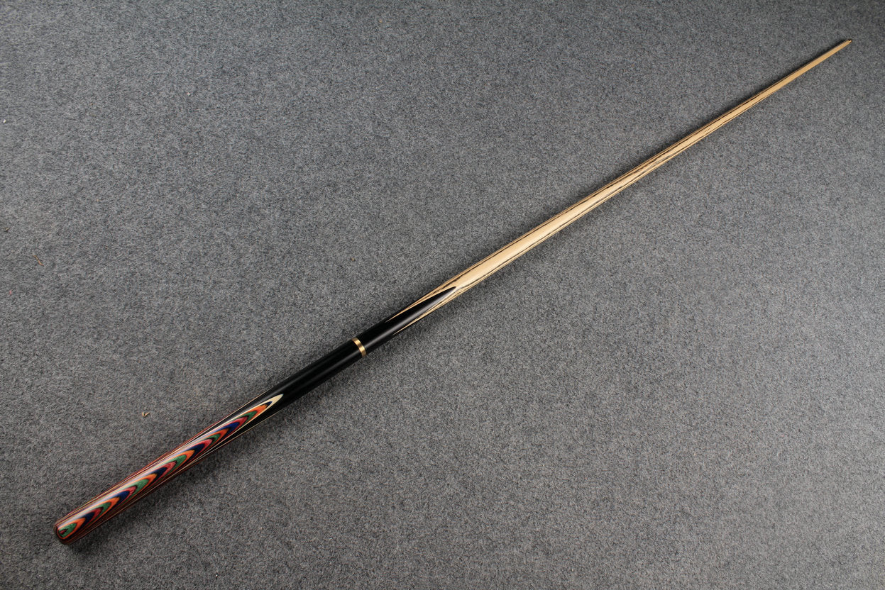 3/4 ASH english pool cue + break cue + case # 9981 WOODS CUES