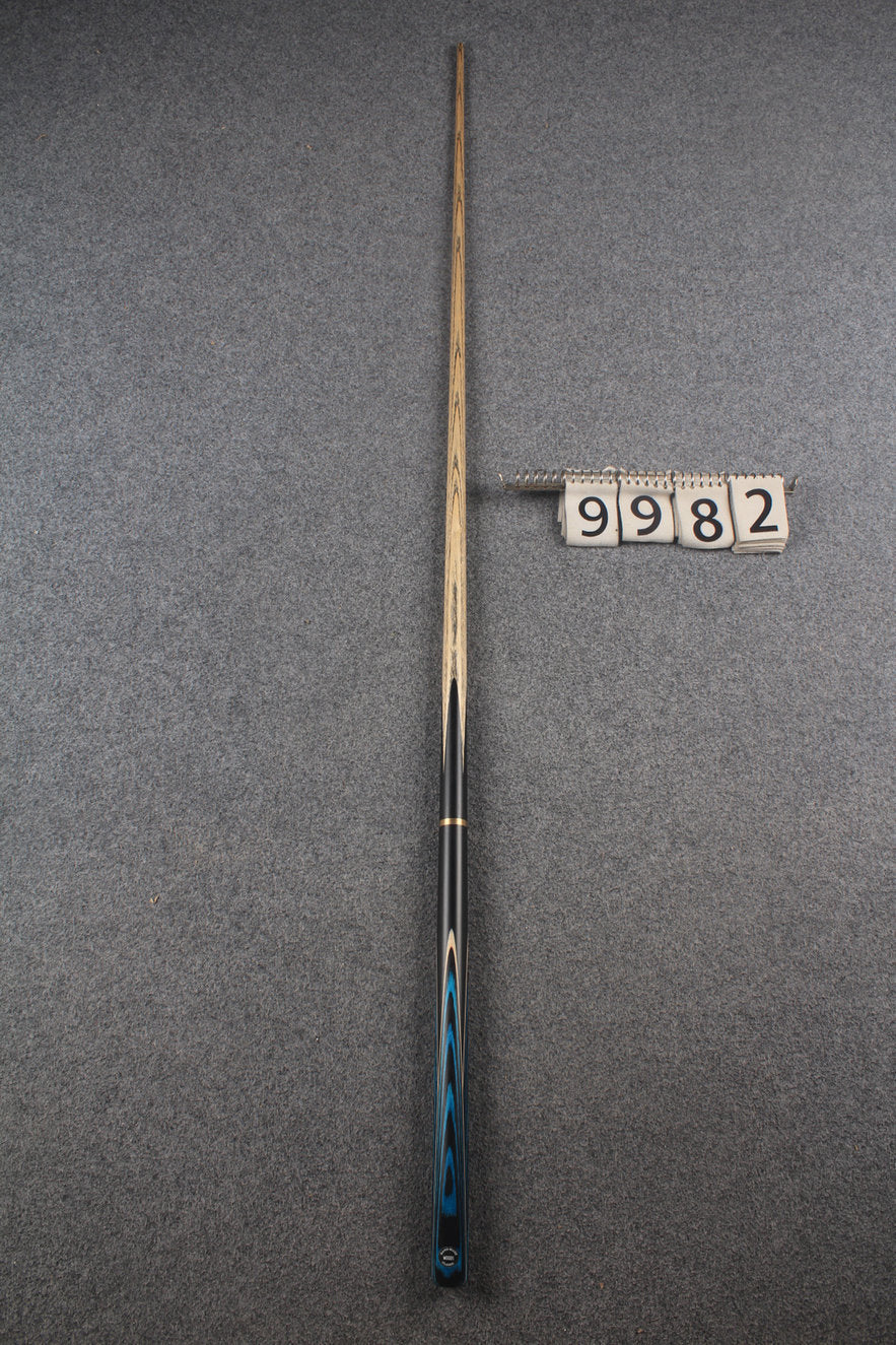 3/4 ASH english pool cue + break cue + case # 9982 WOODS CUES