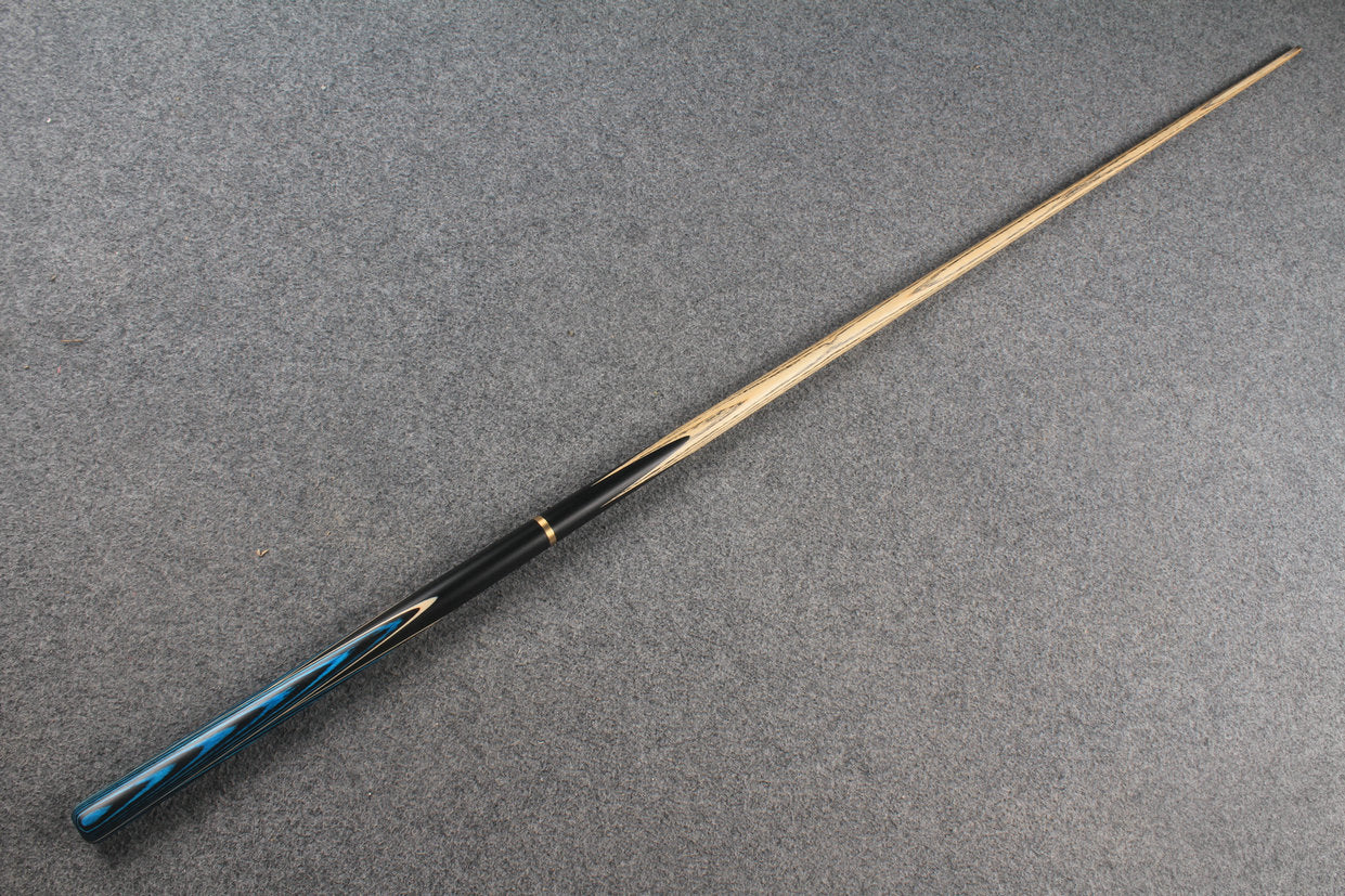 3/4 ASH english pool cue + break cue + case # 9982 WOODS CUES