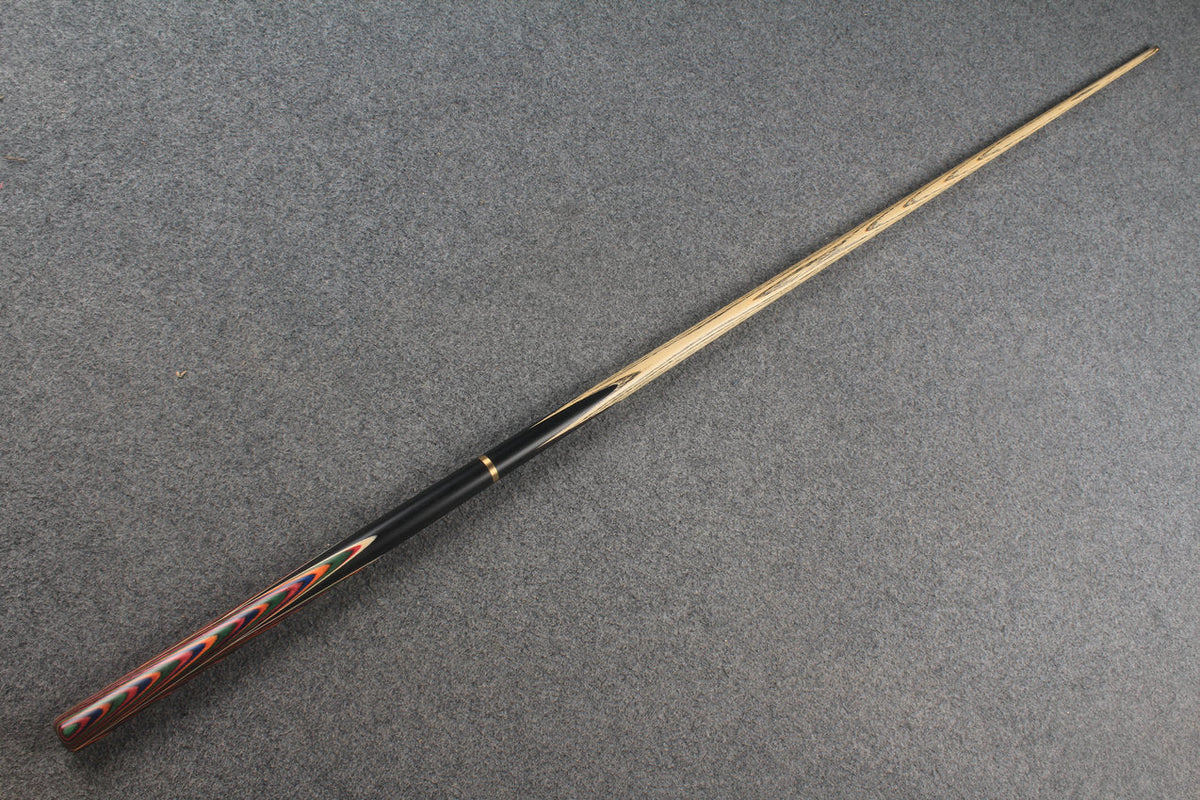 3/4 ASH english pool cue + break cue + case # 9983 WOODS CUES