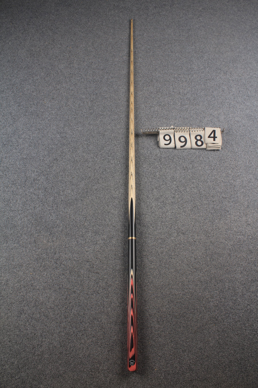 3/4 ASH english pool cue + break cue + case # 9984 WOODS CUES