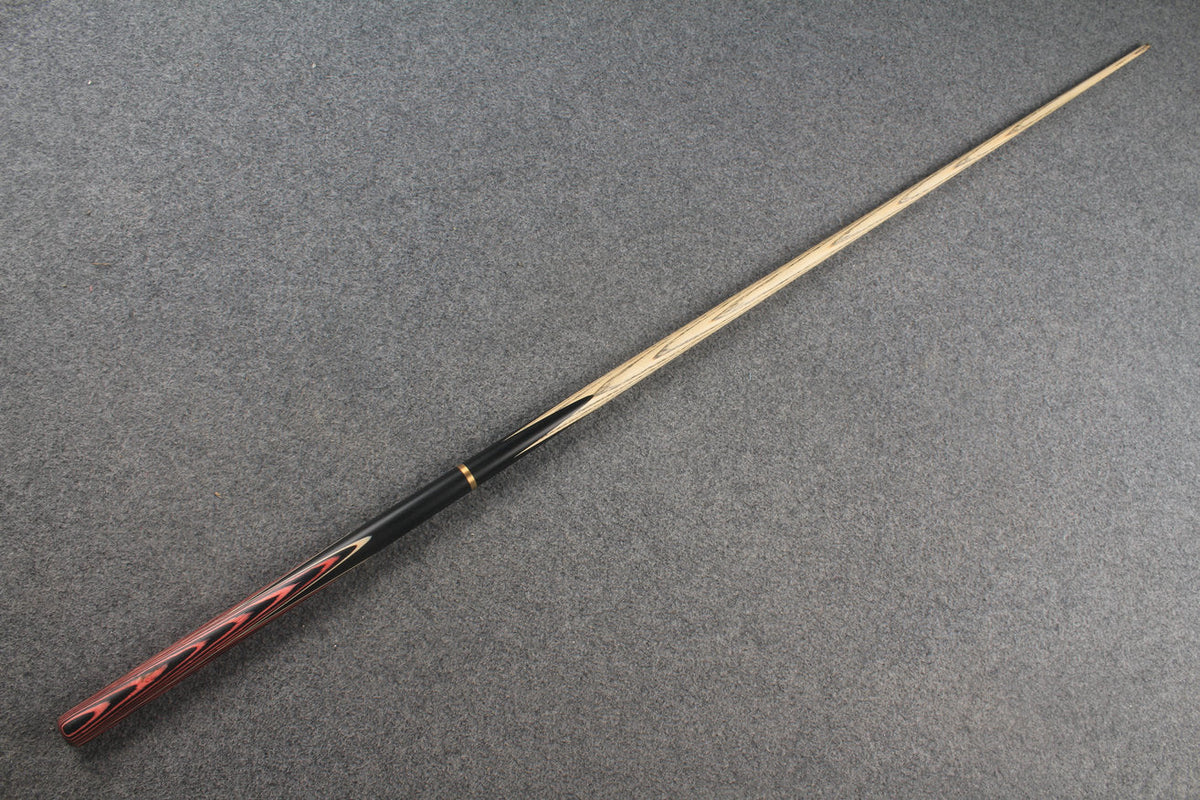 3/4 ASH english pool cue + break cue + case # 9984 WOODS CUES
