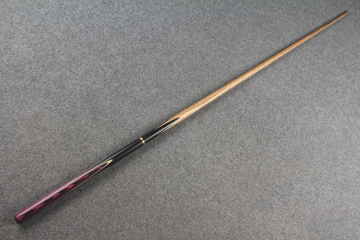3/4 ASH english pool cue + break cue + case # 9985 WOODS CUES