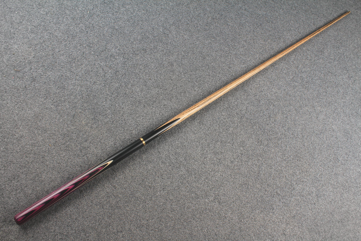 3/4 ASH english pool cue + break cue + case # 9985 WOODS CUES