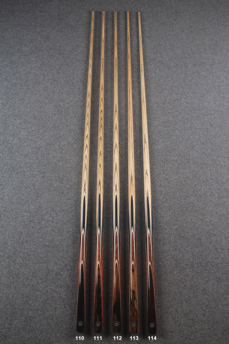 1 piece ash snooker cue # 110- # 114