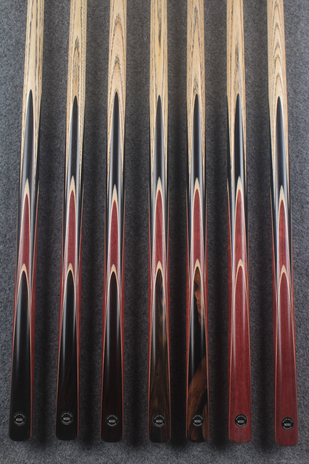 1 piece ash snooker cue # 122- # 128