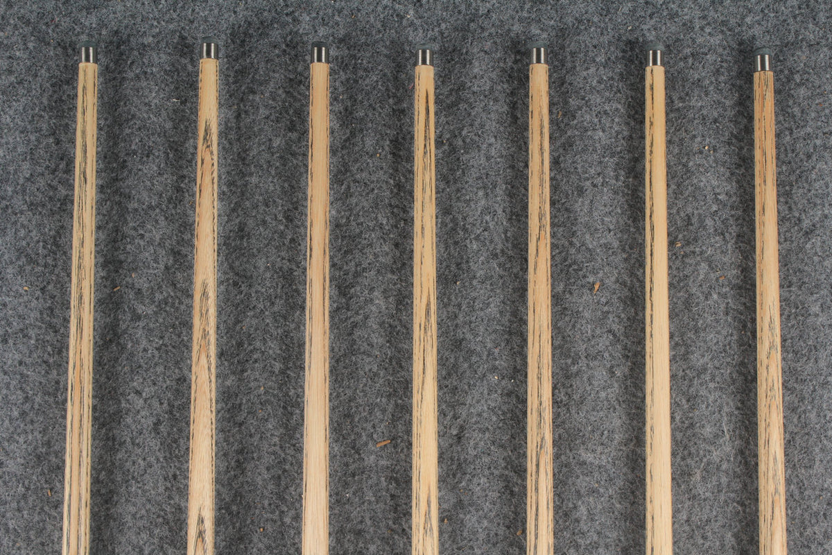 1 piece ash snooker cue # 122- # 128