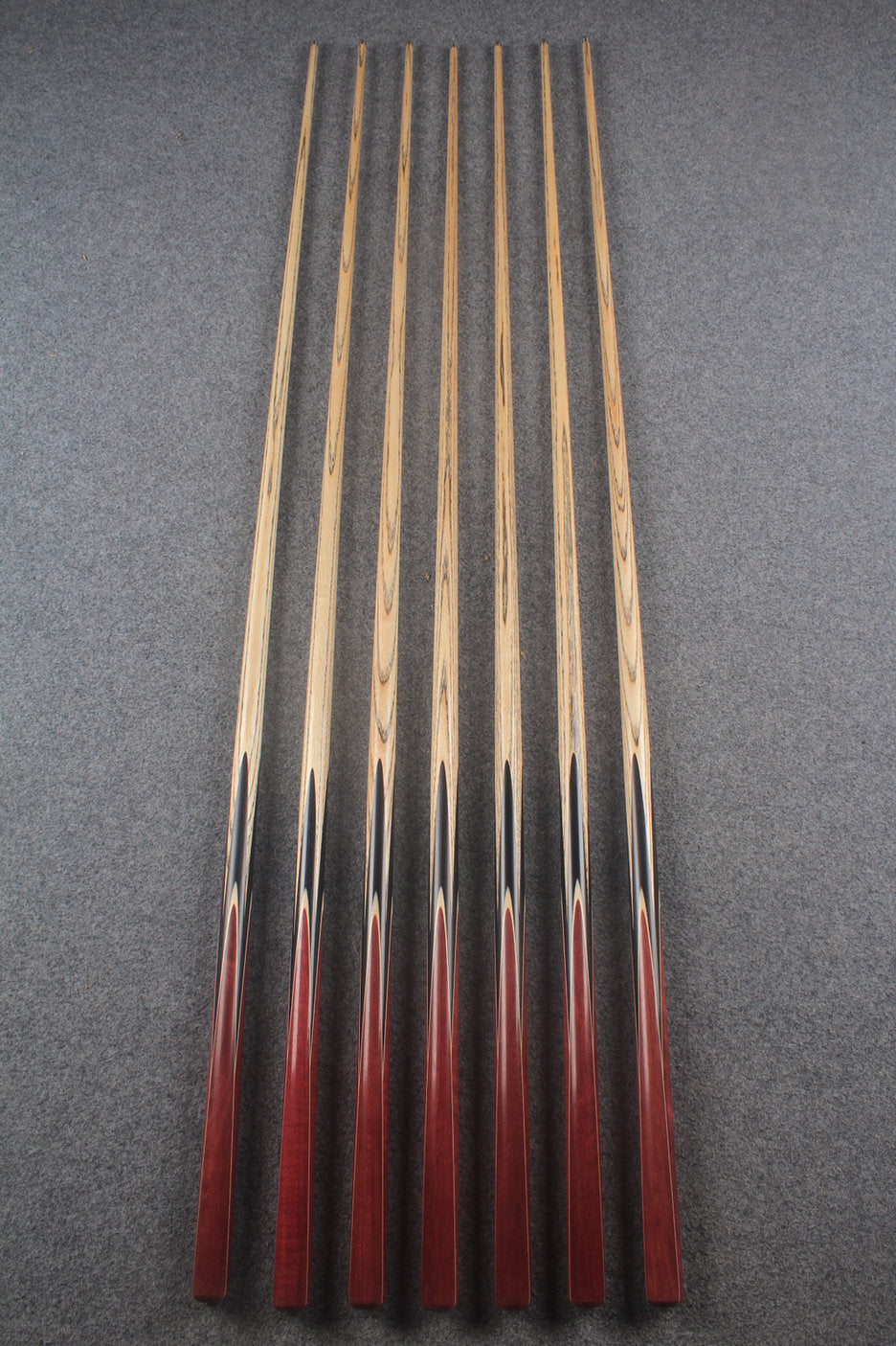 1 piece ash snooker cue # 122- # 128