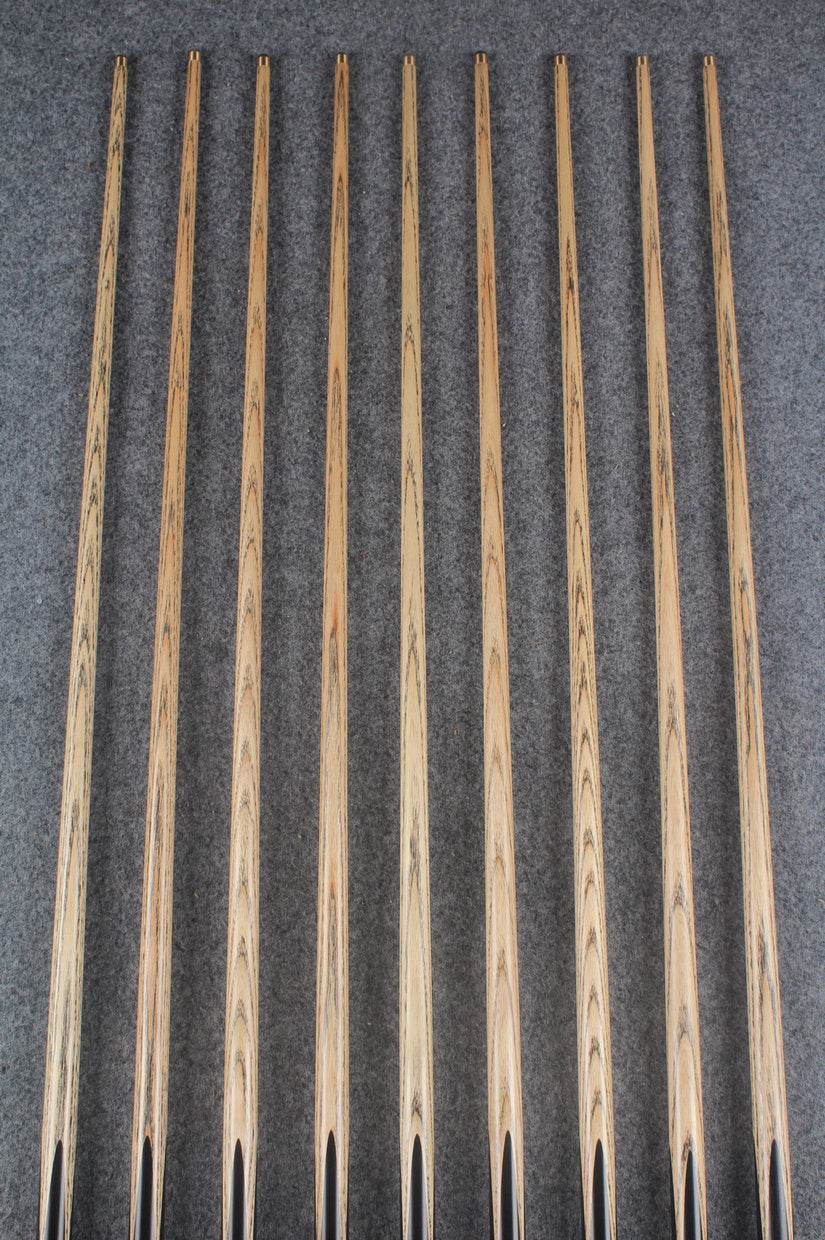 3/4 ash 49.5'' junior cue # 283 - # 291 WOODS CUES