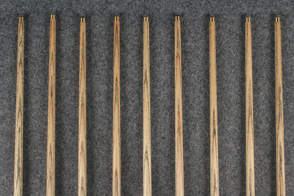 3/4 ash 49.5'' junior cue # 283 - # 291 WOODS CUES