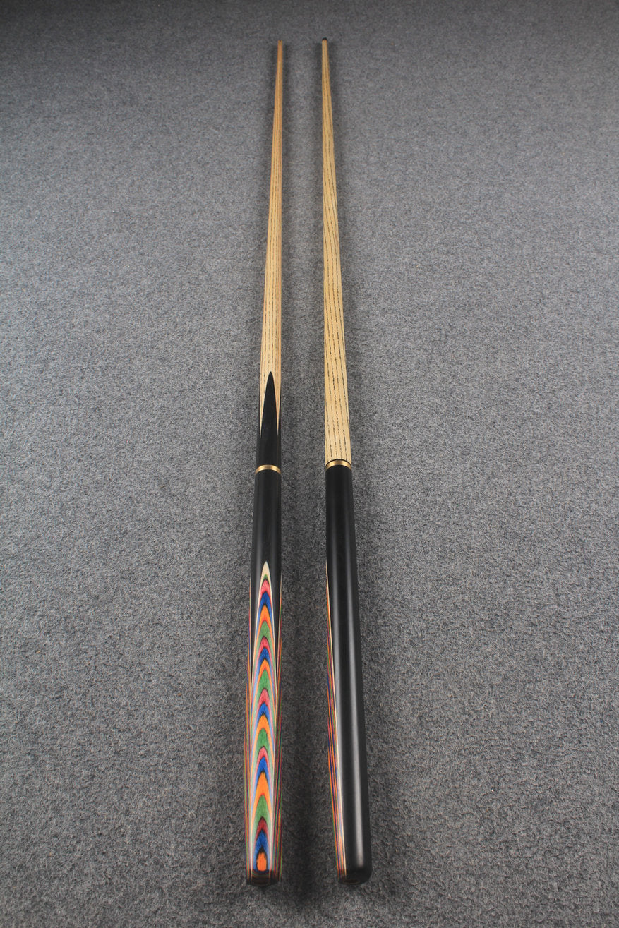 3/4 ASH english pool cue + break cue + case # 430