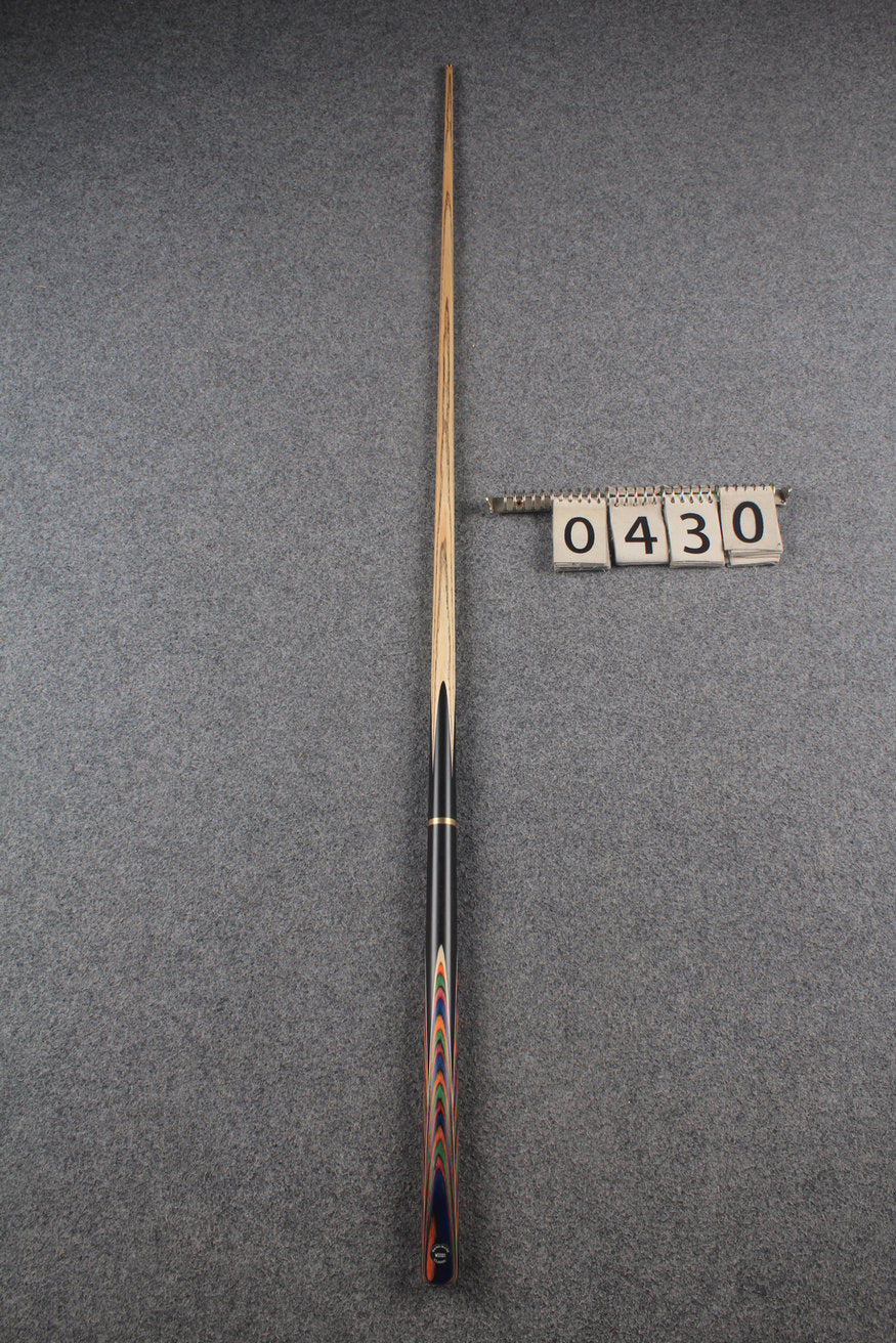 3/4 ASH english pool cue + break cue + case # 430