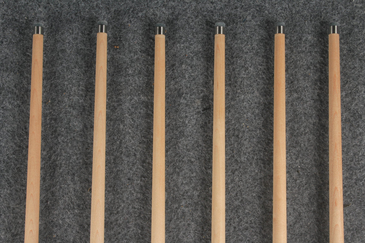 3/4  maple chinese 8 ball pool cue / break cue #51 - #56